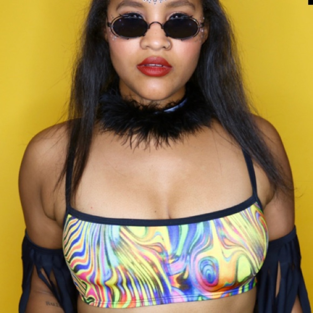 Mi Gente AcidHouse Bra Top